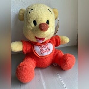 Disney Baby Winnie the Pooh Bean Bag Plush with Tags